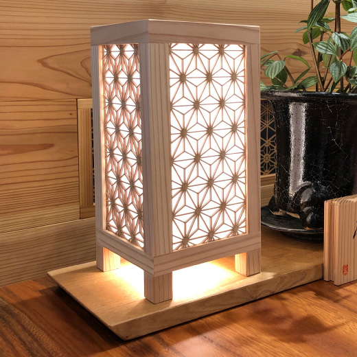 レーザー組子 Luminous【行燈】